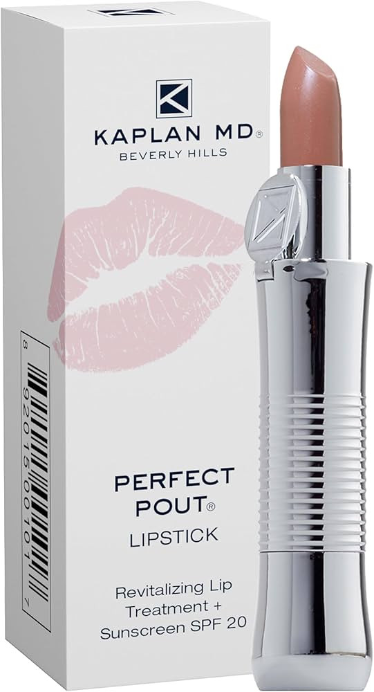KAPLAN MD Perfect Pout Lipstick, Revitalizing Treatment + SPF 30 Sunscreen, 0.11 oz | Amazon (US)