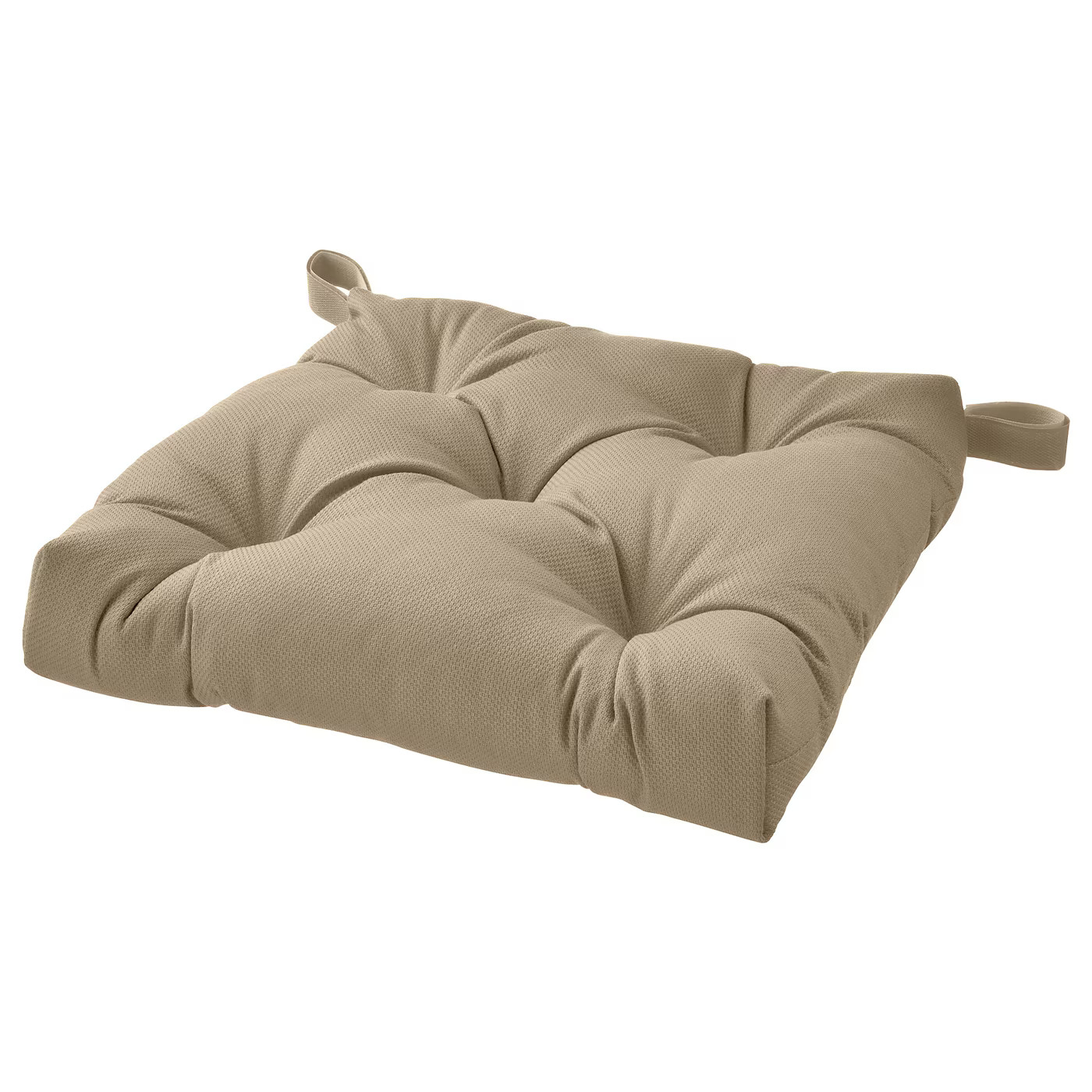 MALINDA chair cushion, beige, 40/35x38x7 cm - IKEA Germany | IKEA (DE)