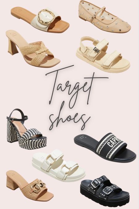 New spring/summer shoes at Target. 
Women’s sandals 

#LTKshoecrush #LTKfindsunder50 #LTKstyletip