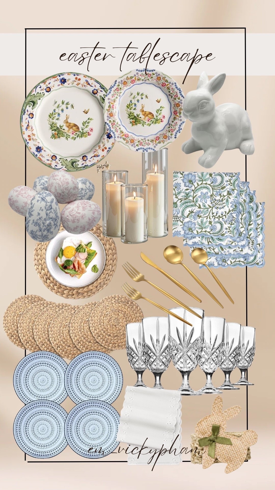 Easter Tablescape ✝️🌸🥚

#LTKHome #LTKSeasonal #LTKSaleAlert