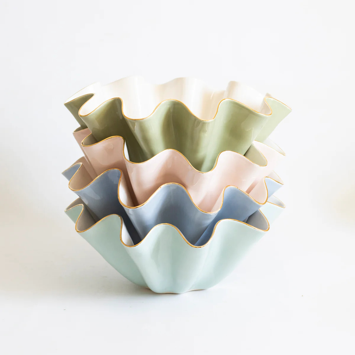 Two Tone Epiphany Bowls | Susan Gordon Pottery