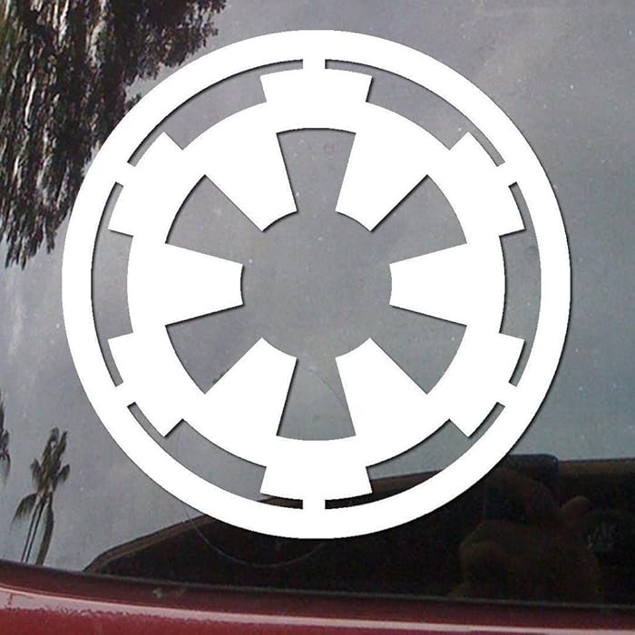 CCI101 Galactic Empire Vinyl Decal |Cars Trucks Walls Laptop|White| 4.0 x 4.0 in|CCI101 | Amazon (US)