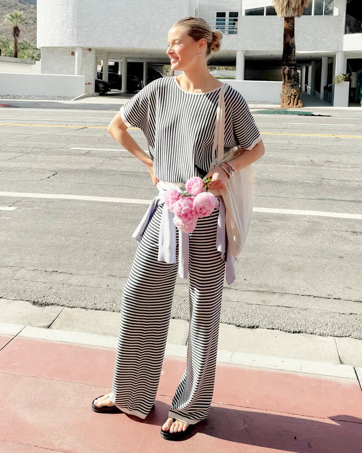 Christa Striped Knit Pant | Splendid
