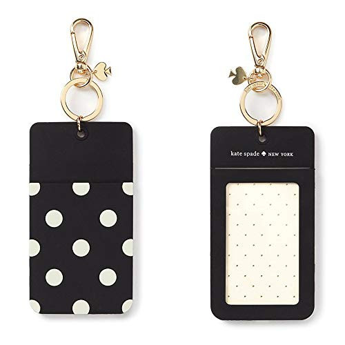 Kate Spade New York Women's Id Clip, Black Dot, Size | Amazon (US)