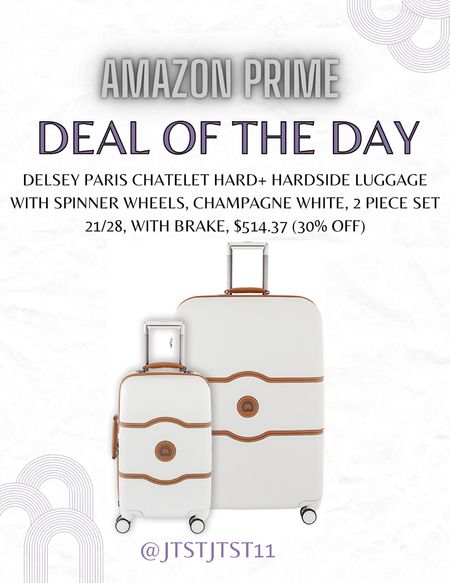 Gearing up for Prime Day July 11th and July 12th! But check out this DEAL today! I’ve never seen this luggage 30% off before!!! Score! If you’re looking to upgrade your luggage, I highly suggest this!



#LTKworkwear #LTKseasonal #LTKstyletip #LTKitbag #LTKsalealert #LTKFind #LTKU #LTKxPrimeDay #LTKBacktoSchool #LTKtravel