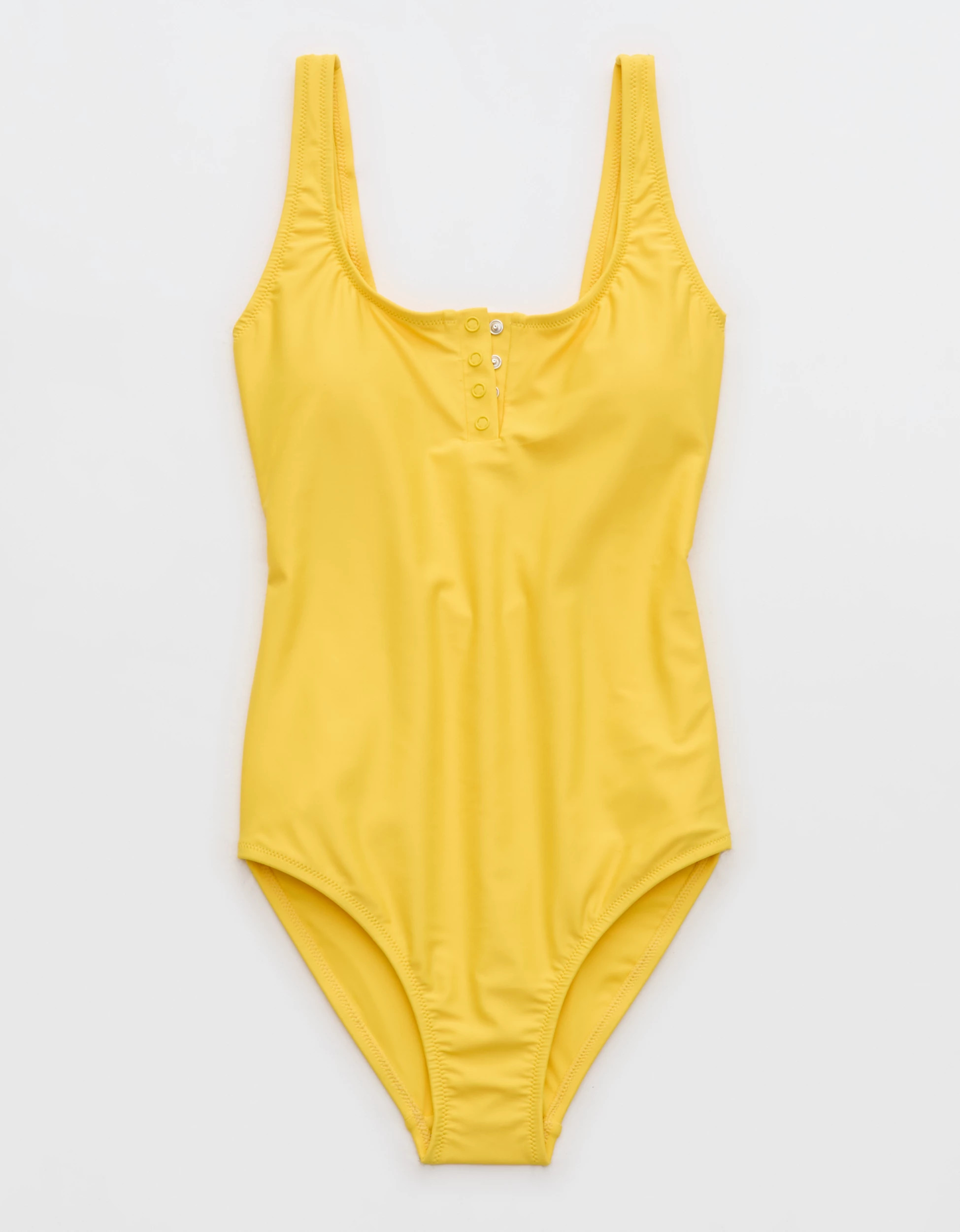 Aerie Henley Full Coverage One Piece Swimsuit | Aerie