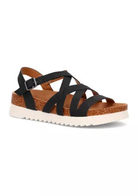 Wonderly Women's Imperial Sandals, Black, 9.5M | Belk