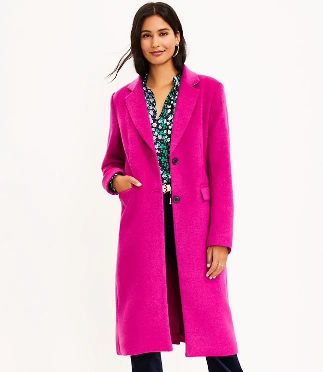 Two Button Coat | LOFT