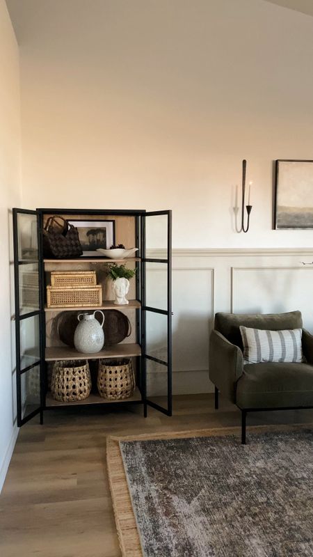 Living room inspo design, black cabinet, budget friendly, leather sofa, home decor

#LTKFind #LTKunder100 #LTKhome