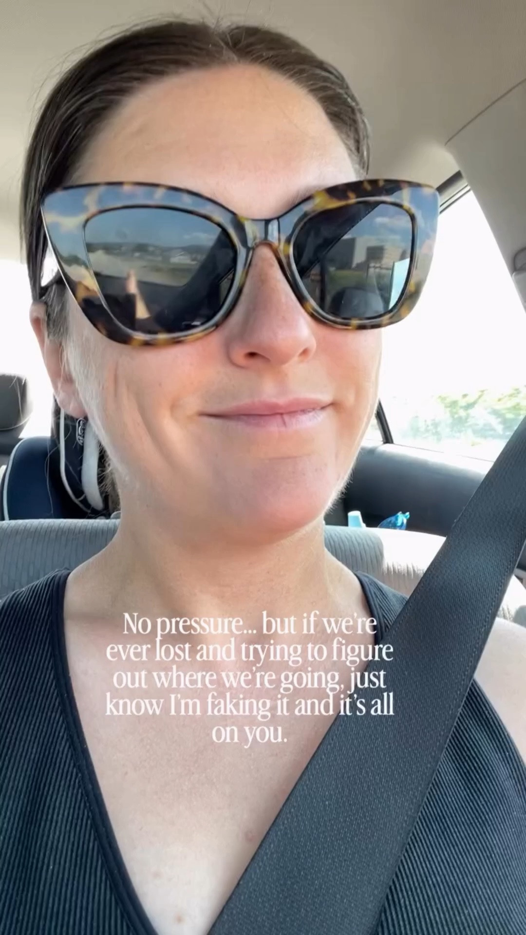 My sense of direction is mostly just confidence and commitment to the bit.