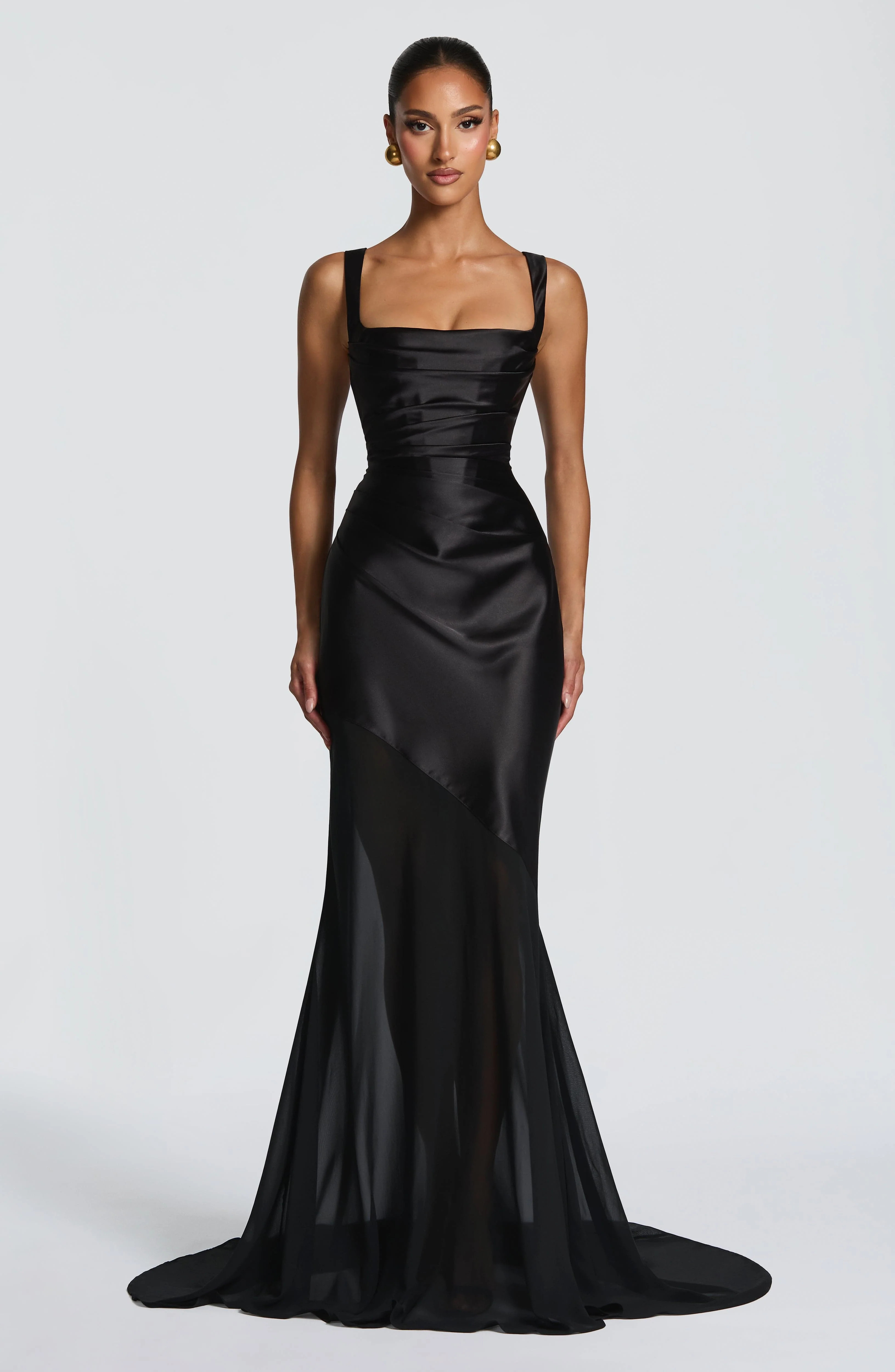 Eliza Gown - Black | Babyboo (global)