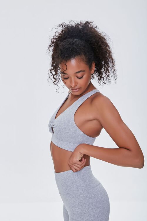 Twisted Cutout Sports Bra | Forever 21 (US)