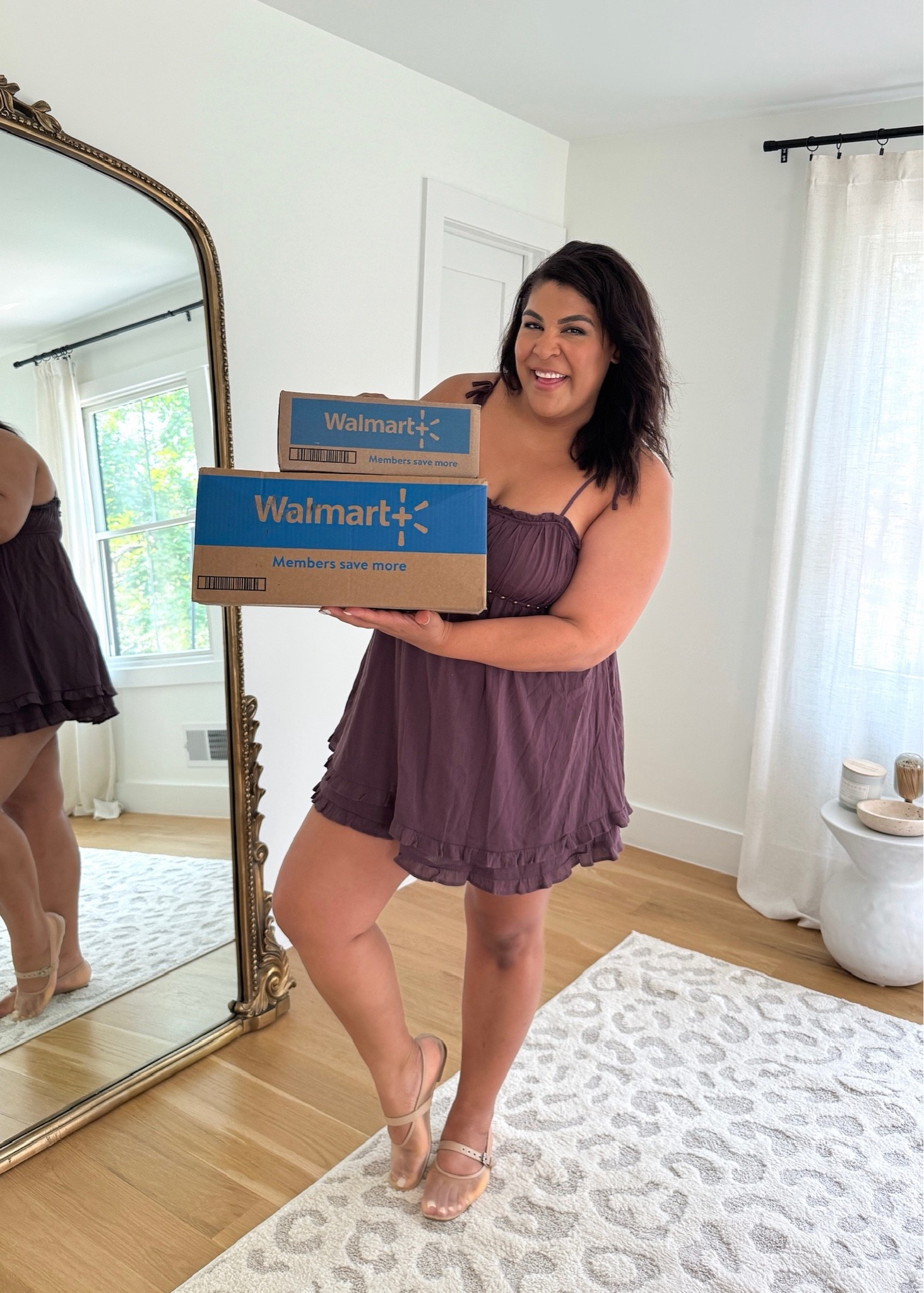 @Walmart  fall fashion — this dress is so cute, I’m 5’9” 38D size 12/XL wearing a size XL

#LTKootd #LTKMidsize #LTKTall