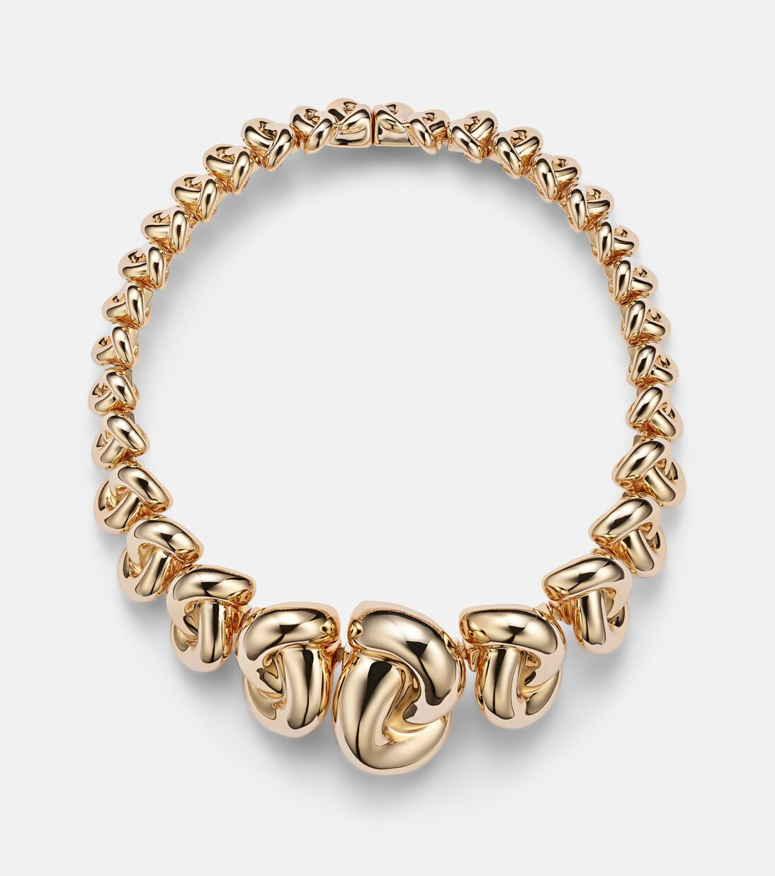 Multi Knot 10kt gold-plated necklace | Mytheresa (US/CA)