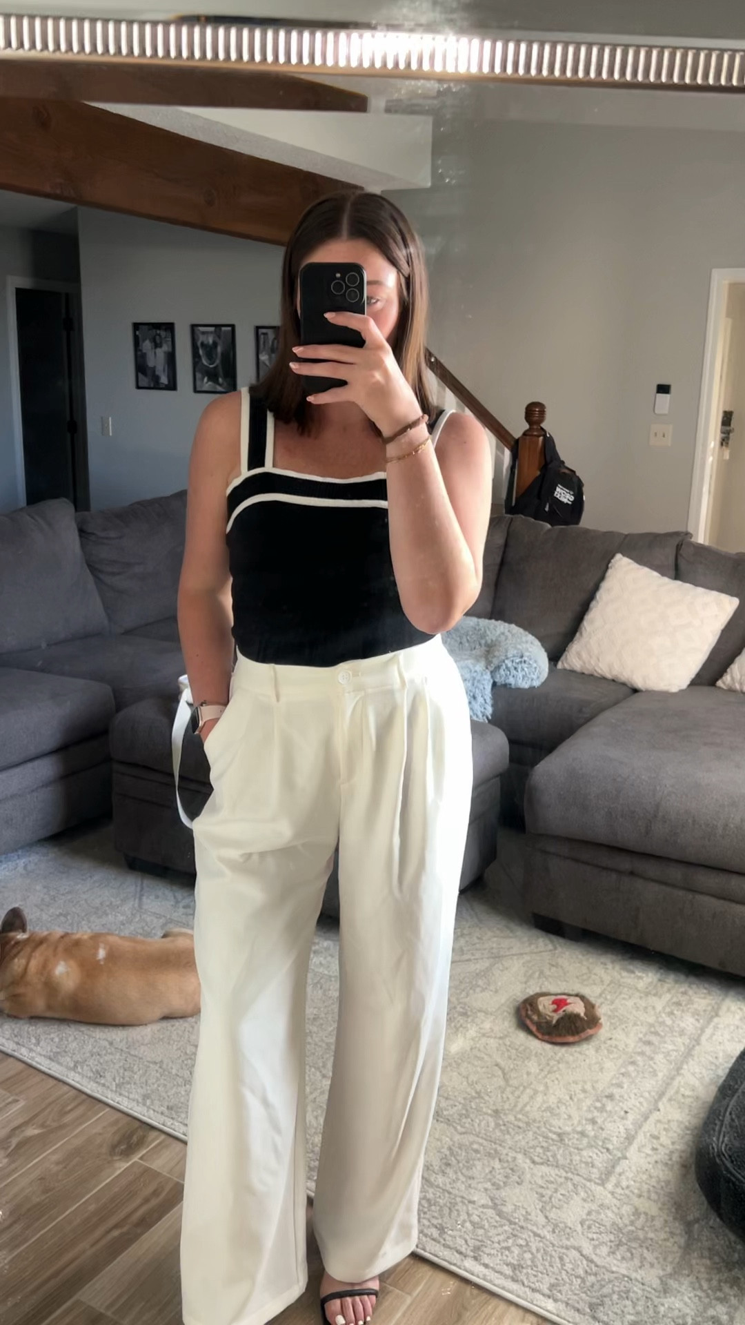 This is a great winter outfit for people that don’t live in cold climates! Throw a jacket or blazer over and you’re good to go for chilly weather. 

#LTKFindsUnder100 #LTKWorkwear #LTKFindsUnder50