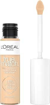 L'Oreal Paris True Match Radiant Serum Concealer, Brightening Under Eye Concealer Make Up with 1.... | Amazon (US)