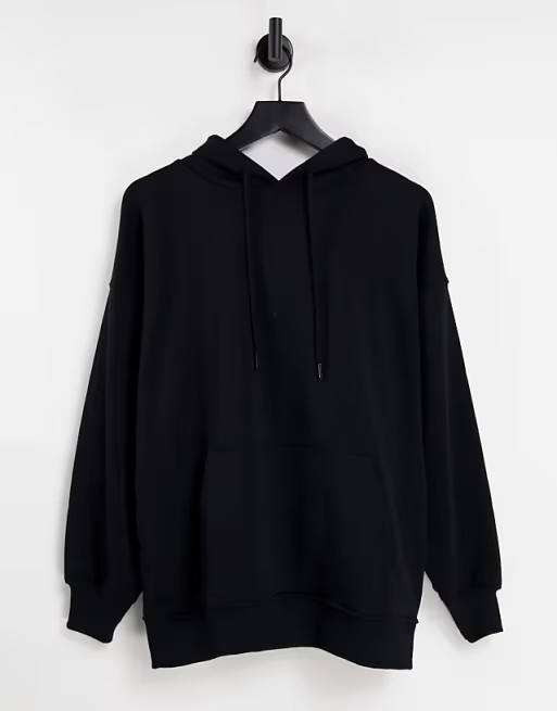 Stradivarius oversized hoodie in black | ASOS | ASOS (Global)