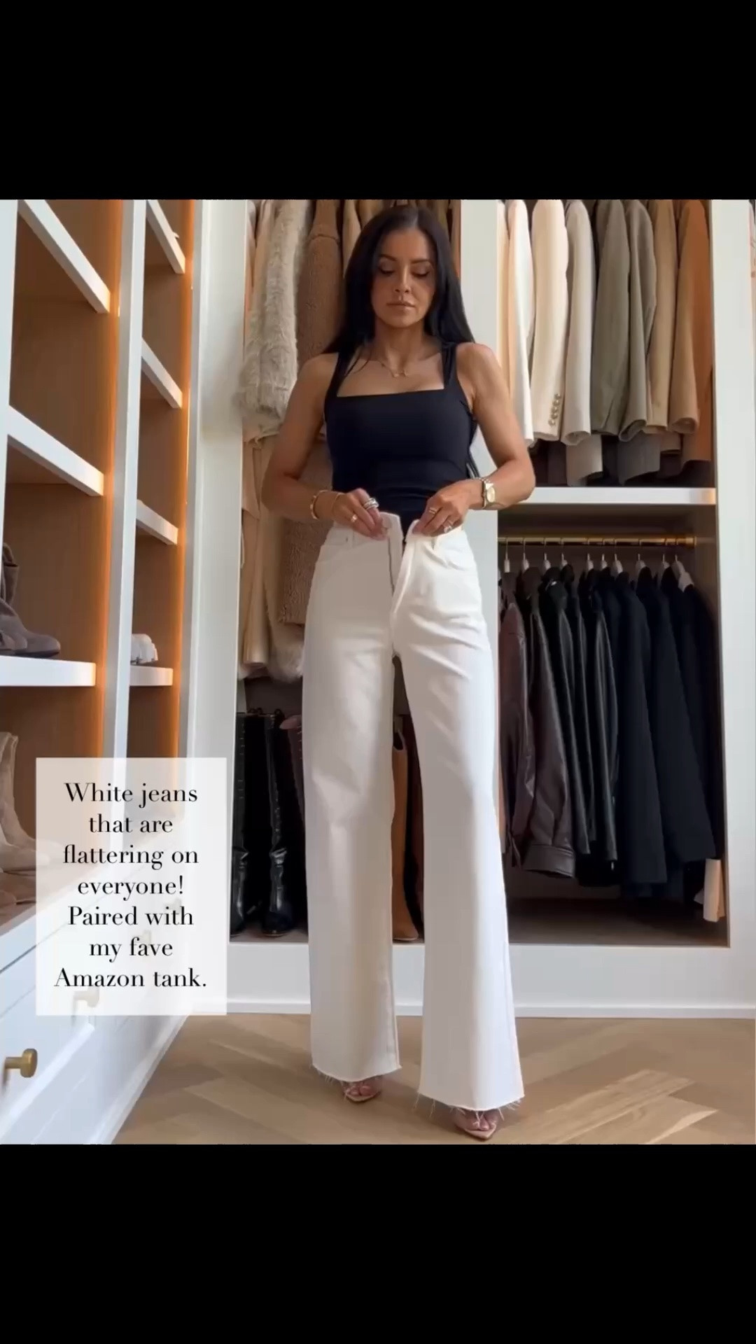 White jeans that are flattering on everyone.
Paige Anessa jeans wearing a size 24
Amazon basic tanks I have in multiple colors!

#LTKOver40 #LTKootd #LTKmomlife