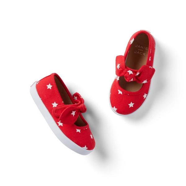 Star Bow Sneaker | Janie and Jack