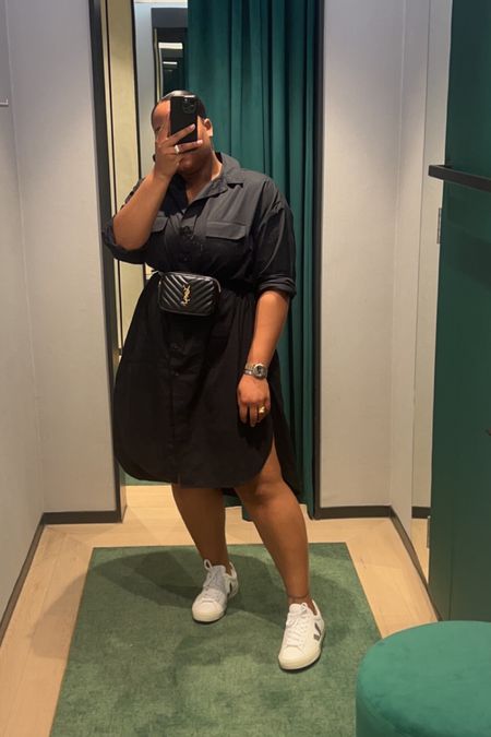 Easy Summer Work Outfit

Black outfit / shirt dress / summer work looks / summer outfits / veja trainer / casual trainer / belt bag / YSL bag / Saint Laurent bag / workwear

#LTKSeasonal #LTKworkwear #LTKeurope