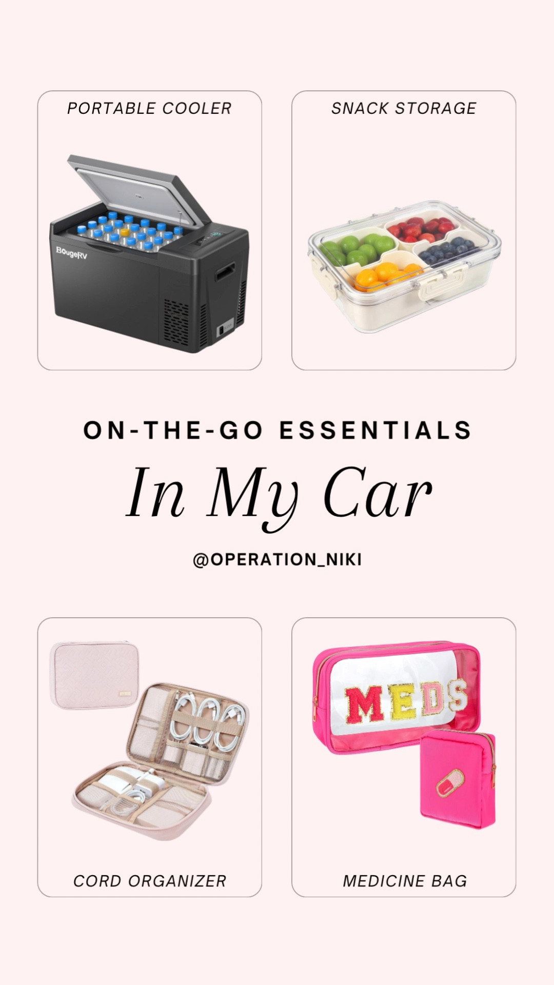 On-the-go essentials I always keep in the car—because #MomLife means being ready for anything. From wipes to snacks to mini organizers, a tidy car = a calm mind. 🚗🧃🧼

#LTKTravel #LTKSummerEdit #LTKFamily