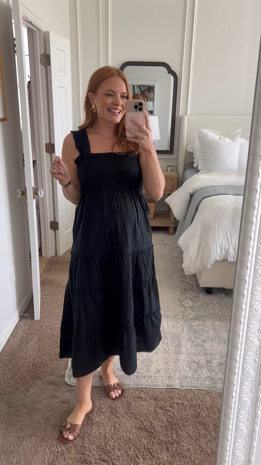I can’t get over how cute these matching mommy & me black dresses are from Quince! This dress is absolutely perfect to throw on over the bump and head out the door with minimal fuss. 

#LTKBaby #LTKWatchNow #LTKBump