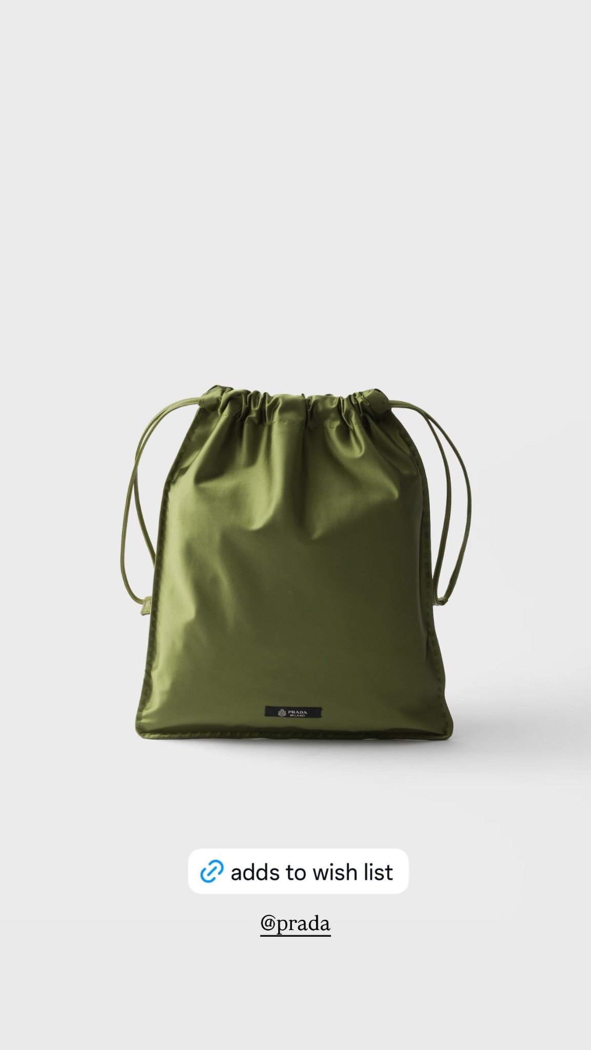 Adds to wish list | Silk bag | Prada Bag

#LTKuk #LTKgiftguide #LTKdatenight