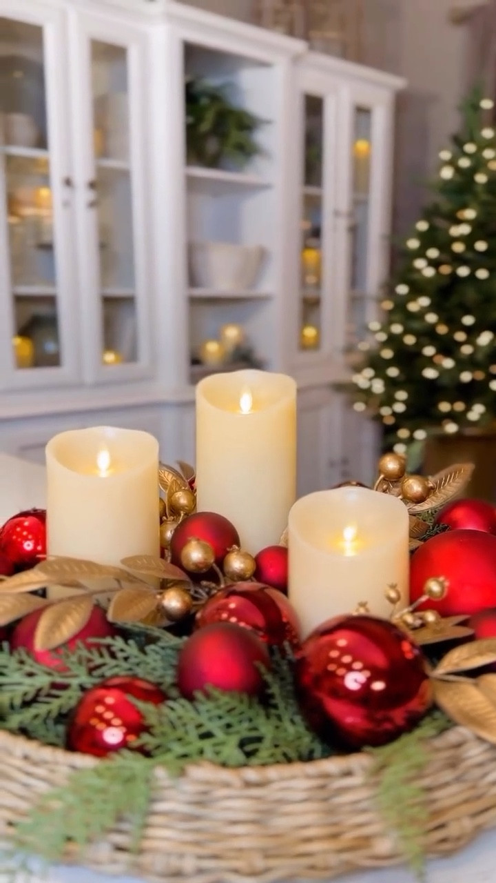 Elegant Holiday Candle Arrangement ✨Simple + stunning, the perfect way to start your holiday season with style.



#LTKCyberWeek #LTKSeasonal #LTKHoliday