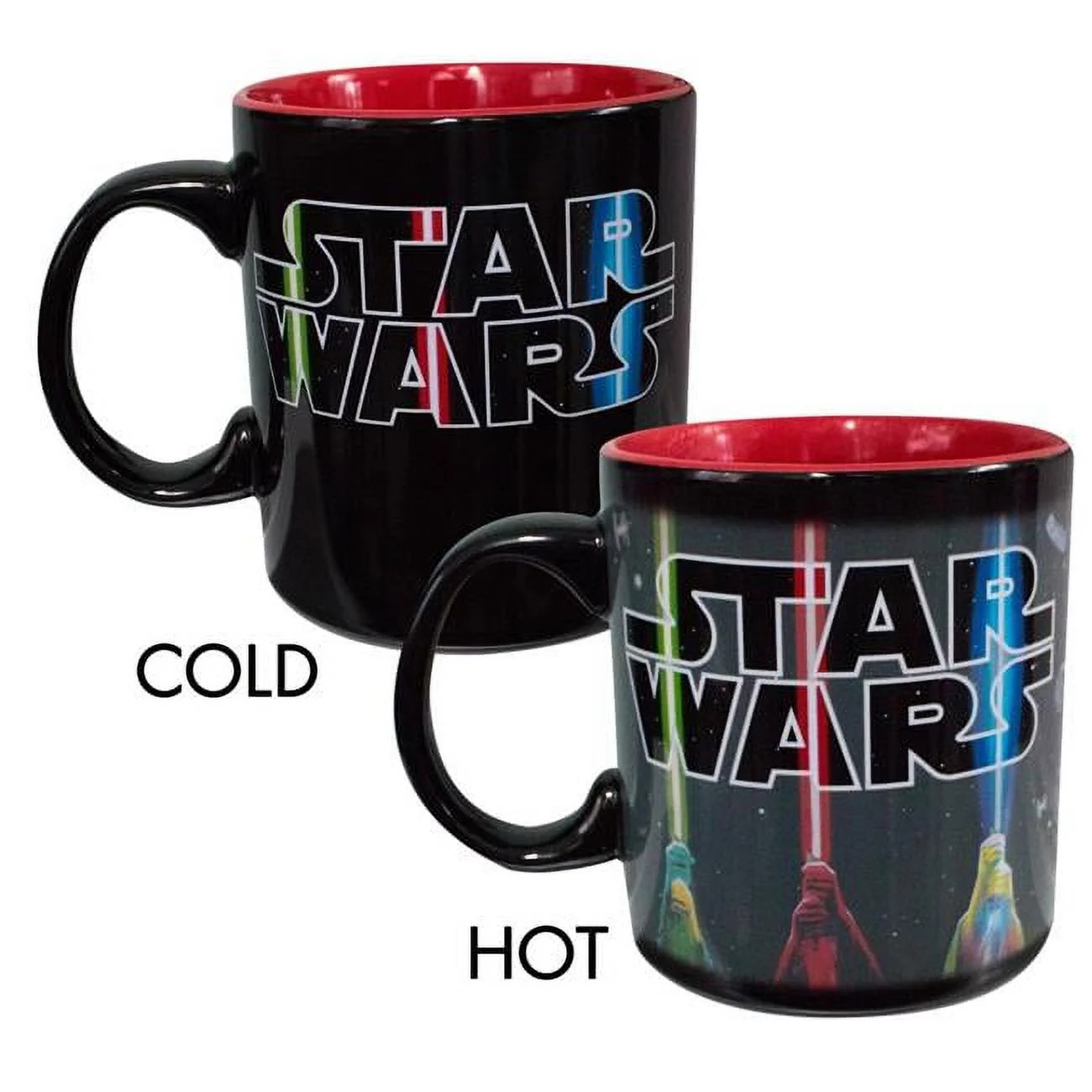Star Wars Lightsaber Mug | Star Wars Heat Changing Mug | Holds 20 Ounces | Walmart (US)