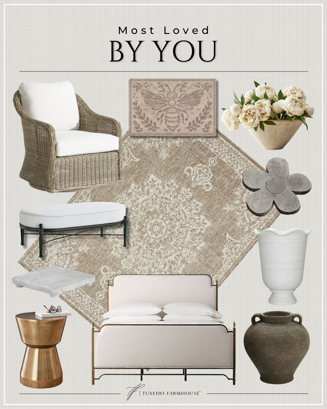 Most Loved by You

Which one was your favorite?

Seasonal, home decor, accent chairs, rugs, wall art, frames, pillows, lamps, baskets, candles, books, coffee tables, ottomans, trays, bowls, consoles, accent tables
 

 #LTKSeasonal #LTKHome #LTKSaleAlert