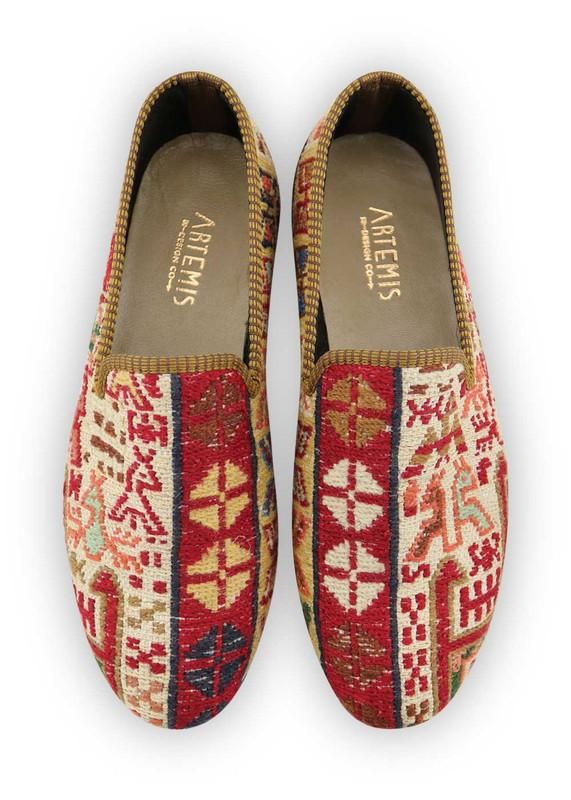 Men's Sumak Kilim Loafers - Size 45 | Artemis Design Co.