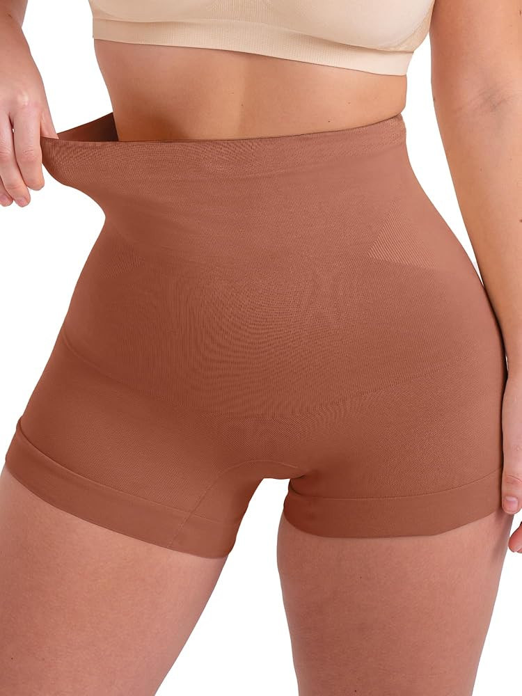 SHAPERMINT Tummy Control Shapewear - Body Shaper Tummy Control Boyshort, Body Shaper for Women, P... | Amazon (US)