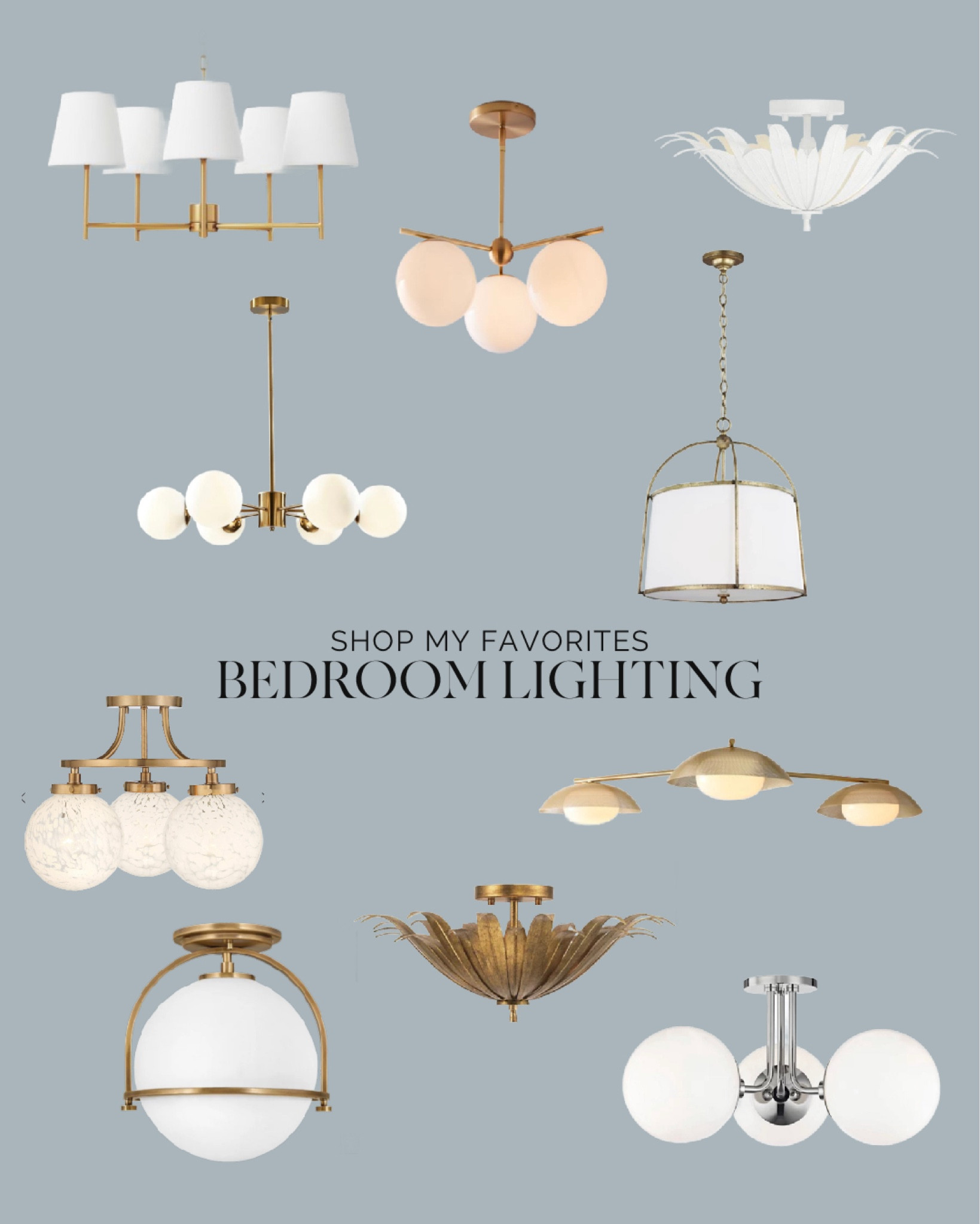 Rounded up a bunch of other ceiling lights I love for bedrooms (or any room!) 




#LTKOver40 #LTKSaleAlert #LTKHome