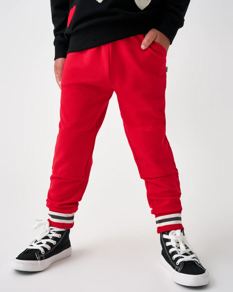 Candy Red Jogger | Little Sleepies