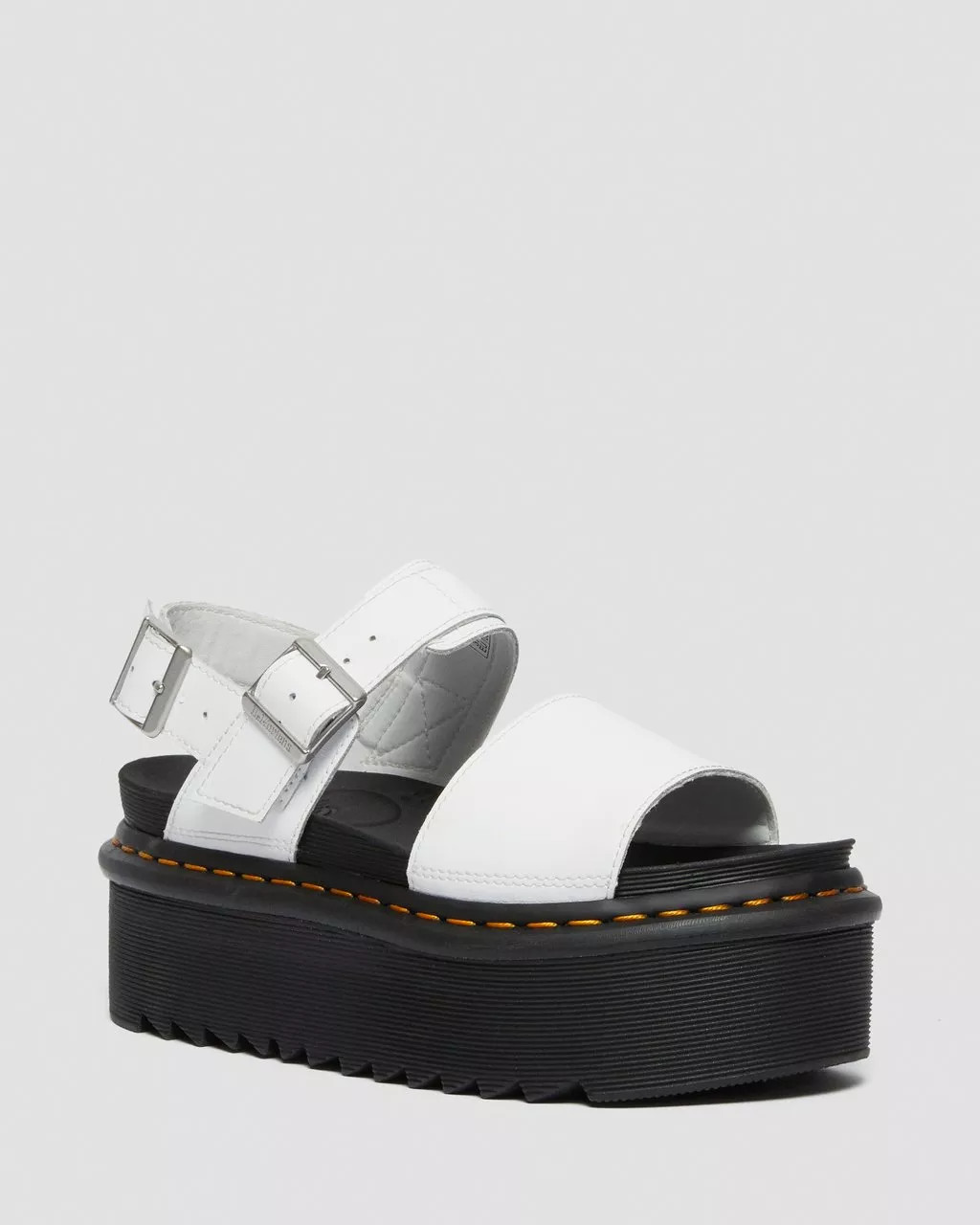 Voss Women's Leather Strap Platform Sandals | Dr. Martens | Dr. Martens