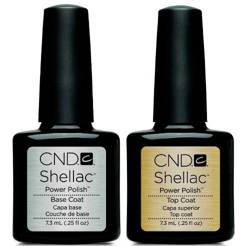 CND Shellac - Base & Top Coat (0.25 oz) | Beyond Polish