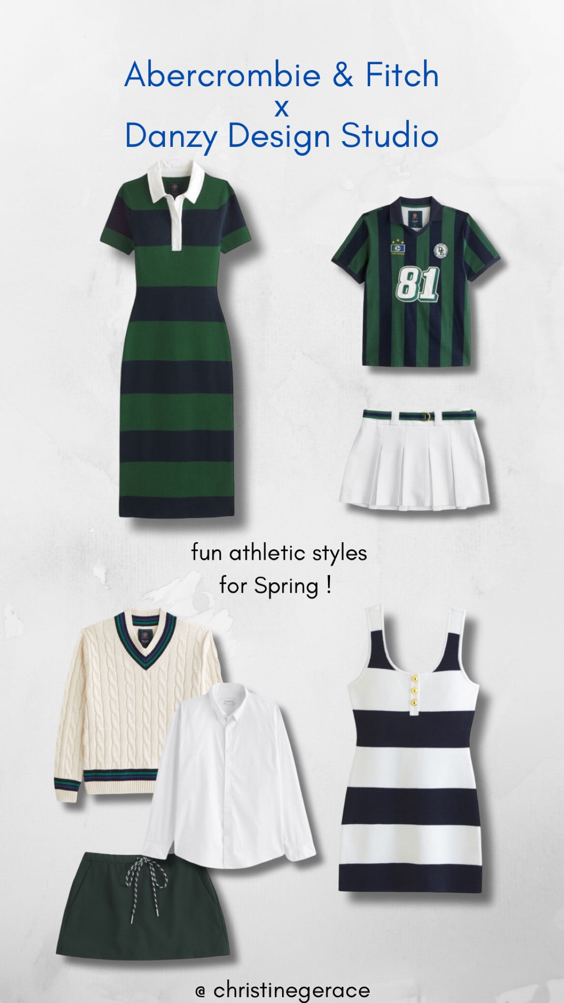 Abercrombie & Fitch
x
Danzy Design Studio

New Spring sporty collection ! 

#abercrombie #athleticwear #athleisure #tennisdress #skort #preppysweater #springstyle

#LTKStyleTip #LTKSeasonal #LTKFindsUnder100