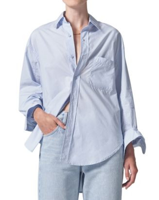 Citizens of HumanityKayla Button Front Shirt | Bloomingdale's (US)