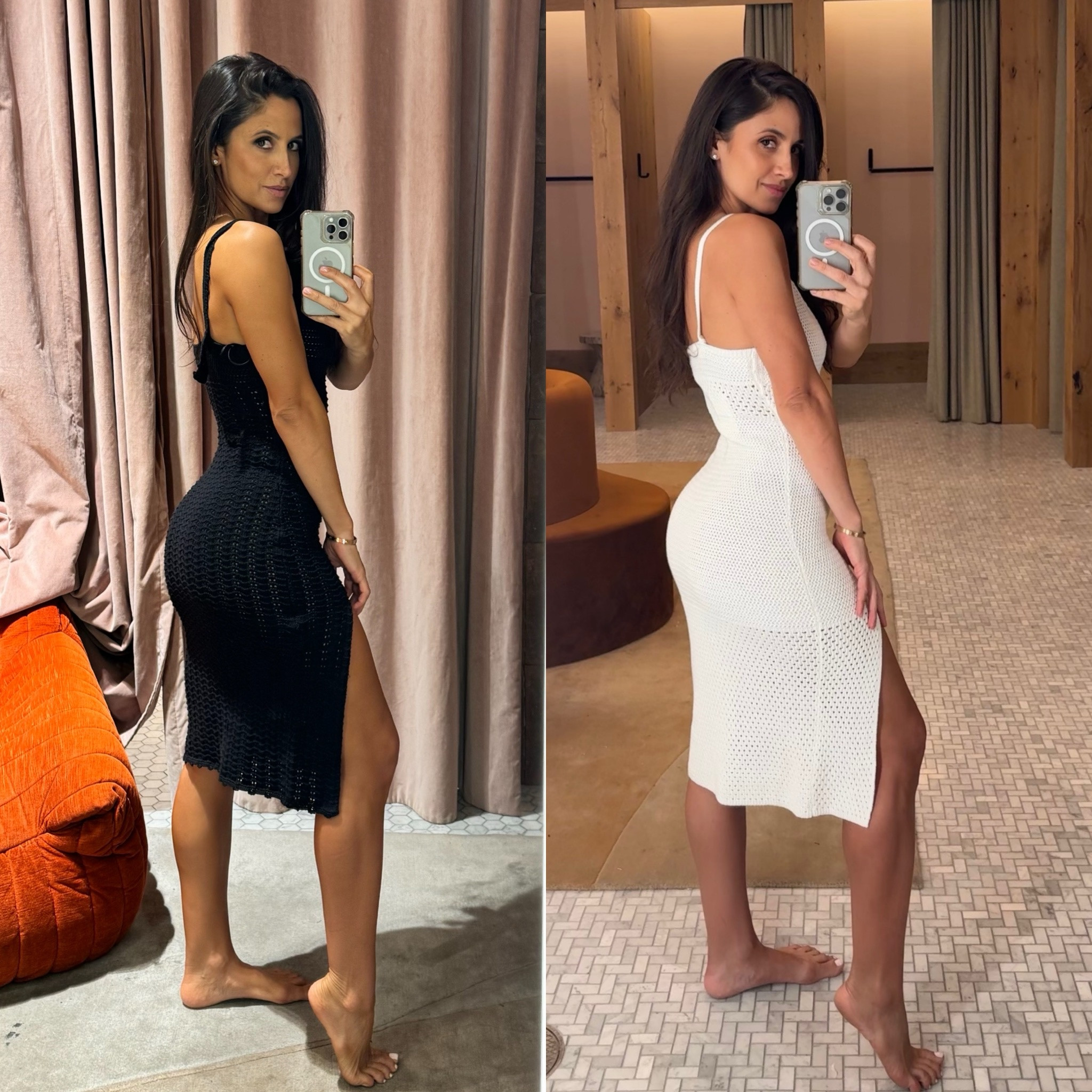 how it started ➡️ how it’s going…all summer long with this crochet dress

Now on sale in coral, but black and white are essential🤌

#LTKSeasonal #LTKsalealert #LTKstyletip