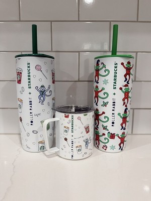 2025 Holidays Starbucks X Roller Rabbit  Tumblers set of 3 2025 Limited Edition! | eBay US