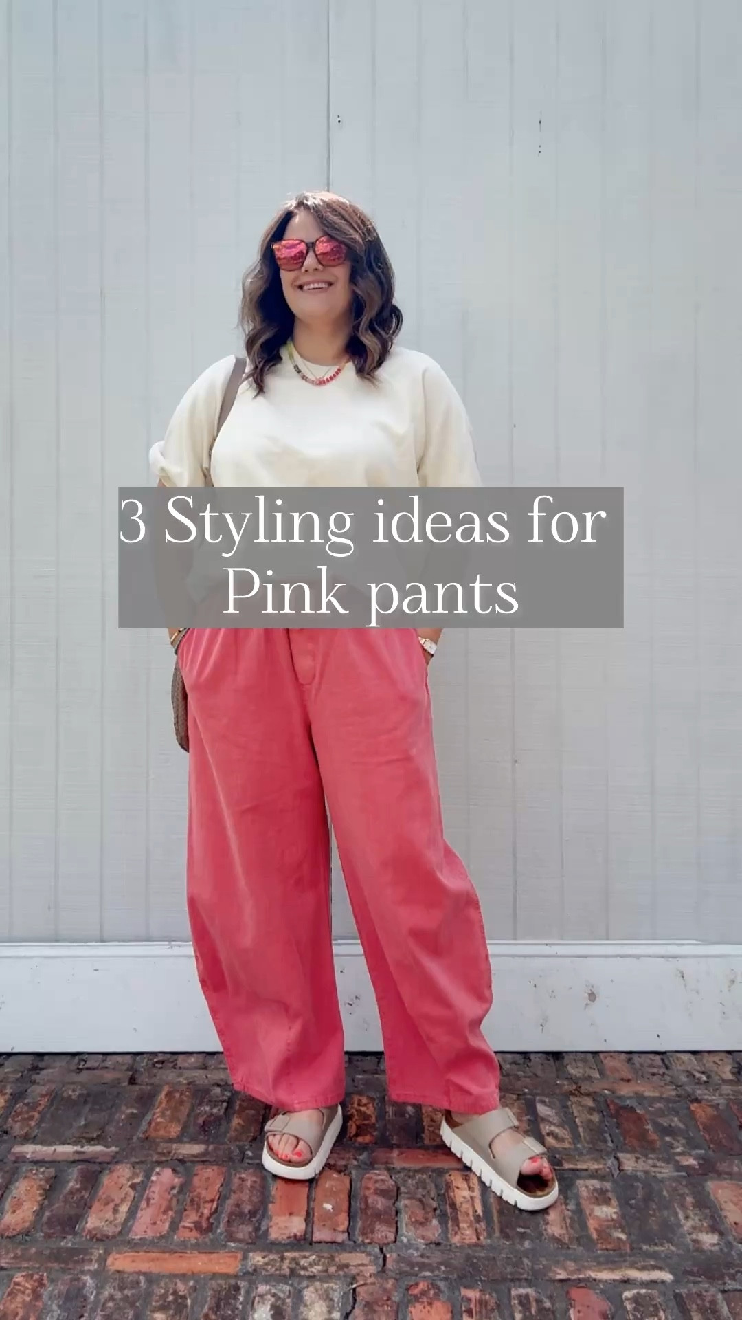 I’m loving these lightweight pink pants for summer. I’m wearing a size medium here and they run a tiny bit big, so go with your smaller size. 



Outfit ideas, summer style, spring style, midsize style, barrel pants, pink pants, casual style, casual outfit ideas, size 10, free people outfit ideas, free people style

#LTKootd #LTKOver40 #LTKMidsize