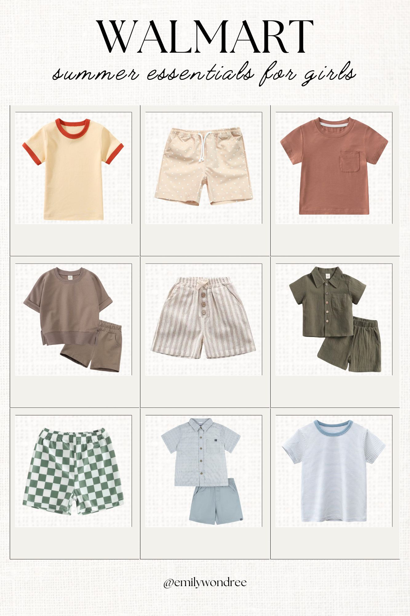 Walmart Summer Essentials #walmart #summerclothes #boysclothes 

 #LTKmomlife #LTKSwim #LTKKids