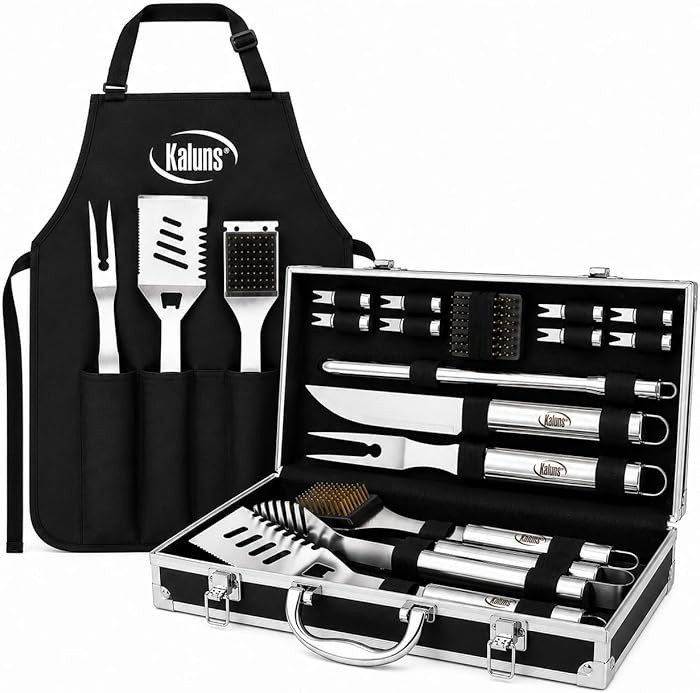 Kaluns Grilling Accessories, Dad Gifts for Fathers Day, Grilling Gifts, Heavy Duty Stainless Stee... | Amazon (US)