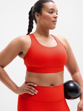 Interval Colorblock Bra D-DD | Athleta