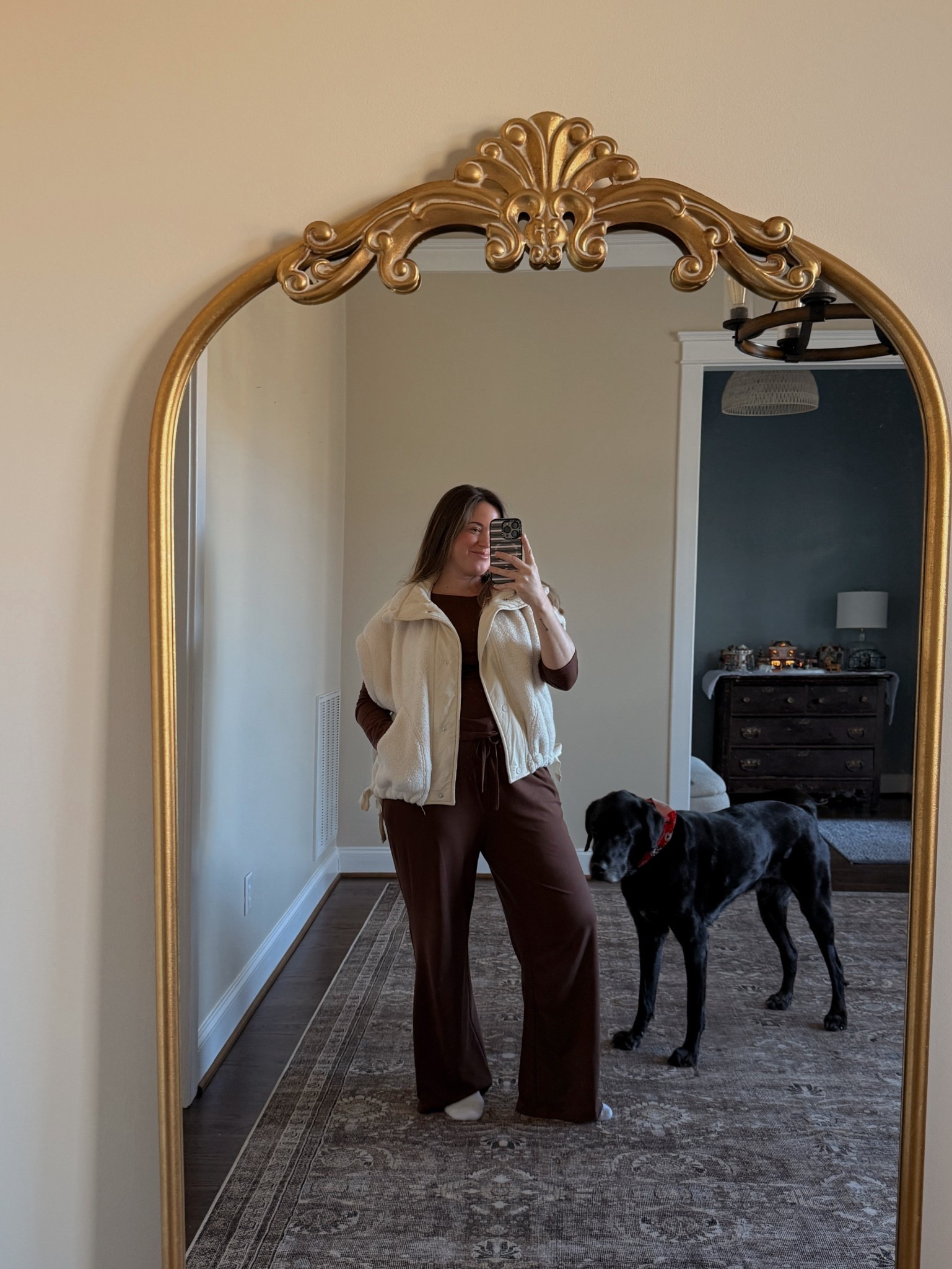 Set is from Amazon, wearing a large! Vest is medium. Wore my fur lined hunter boots with this outfit! 

#LTKdayinmylife #LTKgrwm #LTKootd