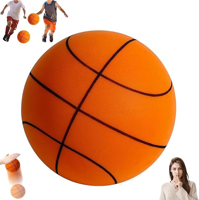 Silent Basketball, 2025 Upgrade Dribble Dream Silent Basketball, Si-Lent Basket-Ball Dribbling In... | Amazon (US)