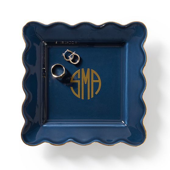 Scalloped Ceramic Catchall | Mark and Graham | Mark and Graham