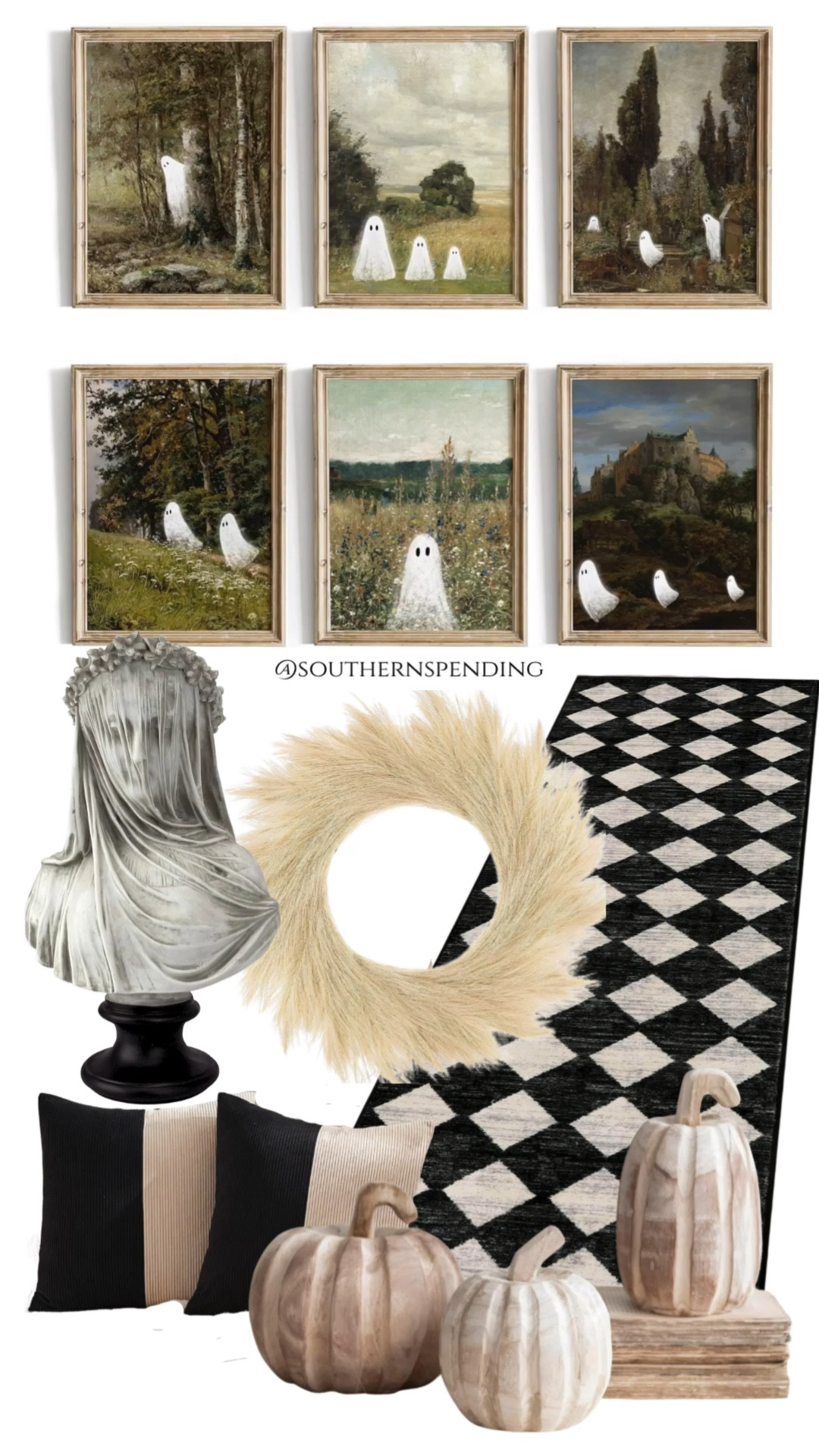 Neutral and modern Halloween home decor.

Spooky season, black and white, fall, home decorations, organic modern

#LTKFindsUnder50 #LTKHome #LTKSeasonal