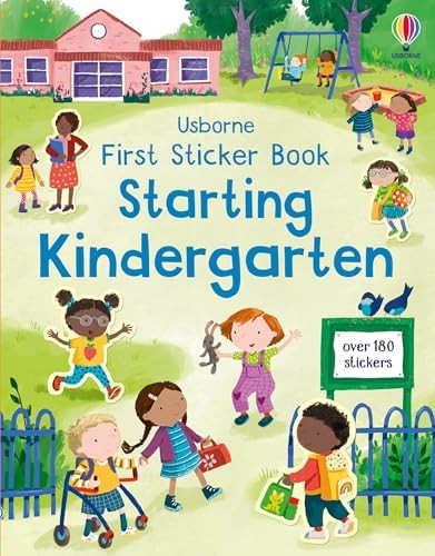 First Sticker Book Starting Kindergarten: A Delightful Interactive Kids Activity Book for Back to... | Amazon (US)