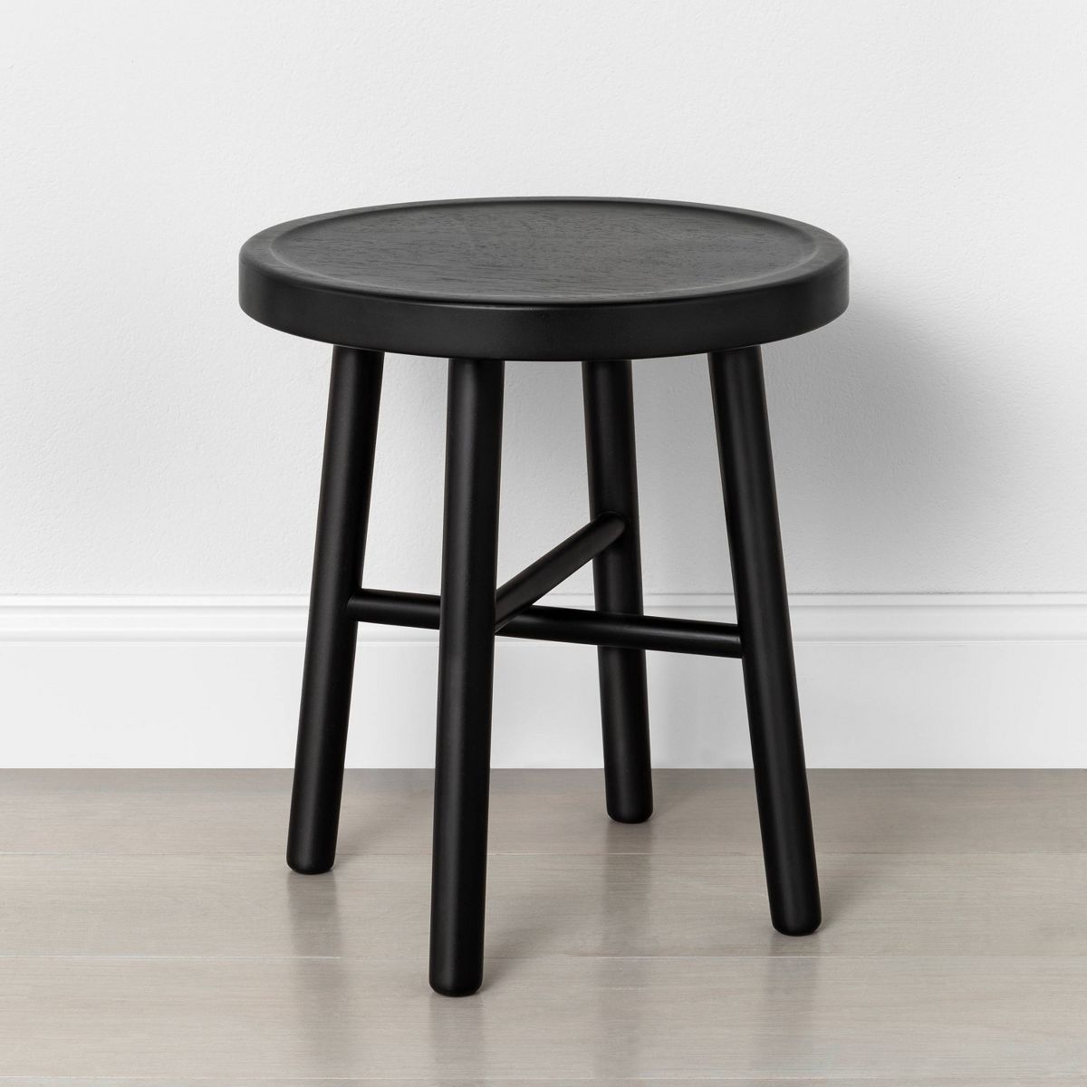 Shaker Accent Table or Stool - Black - Hearth & Hand™ with Magnolia | Target